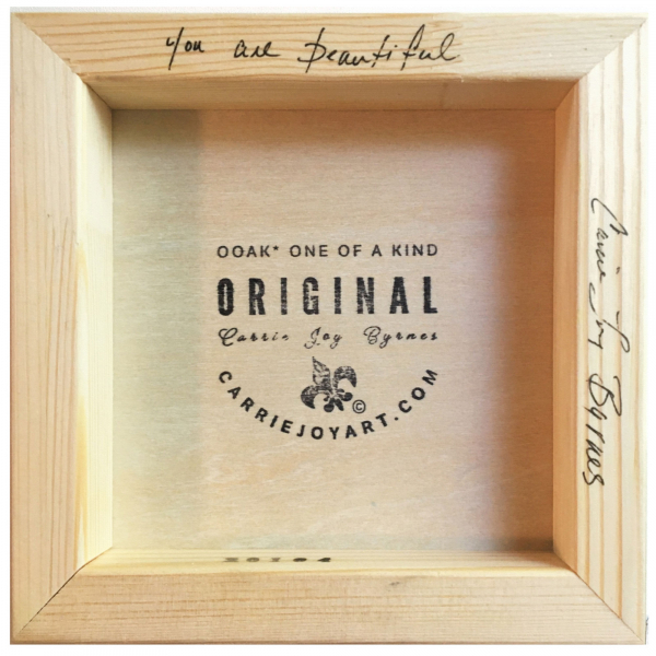 You Are Beautiful. Love Note from the Soul I. Inspirational Words and Botanicals