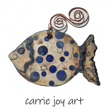 Polymer Clay Fish Figure